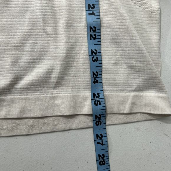 Lululemon Swiftly Tech Womens 4 Light Gray long sleeve Top - Picture 9 of 13